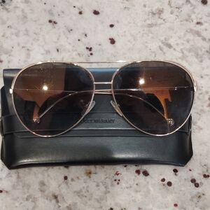 FENDI  Gold  Aviator Sunglasses